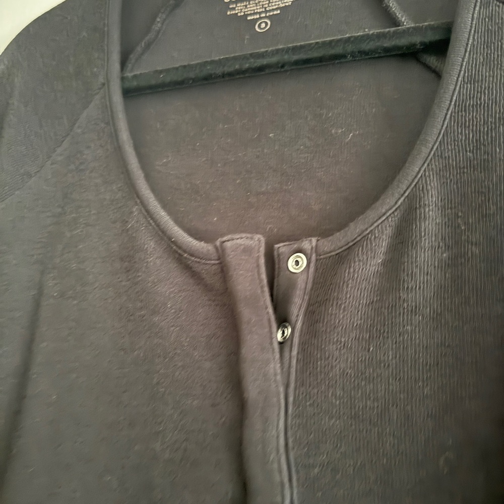 Good American Black Fitted Bodysuit with Buttoned Details - Picture 9 of 10